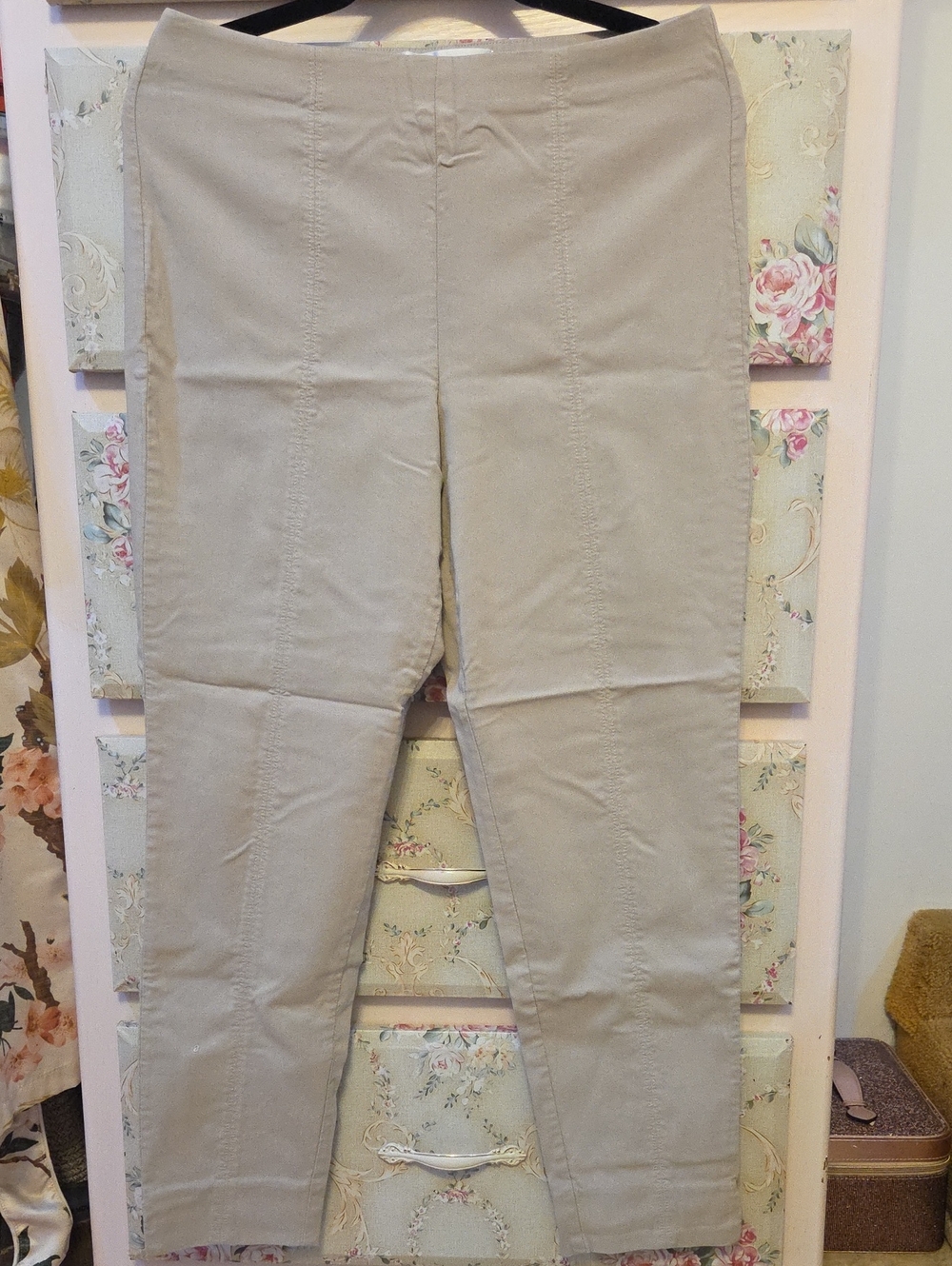 croft & barrow Beige Stretch Ponte Pants